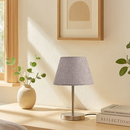 Opviq AYD-3405 Lámpara de Mesa Gris